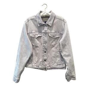UNIVERSAL THREAD | Purple Light Wash Denim Jacket | Medium